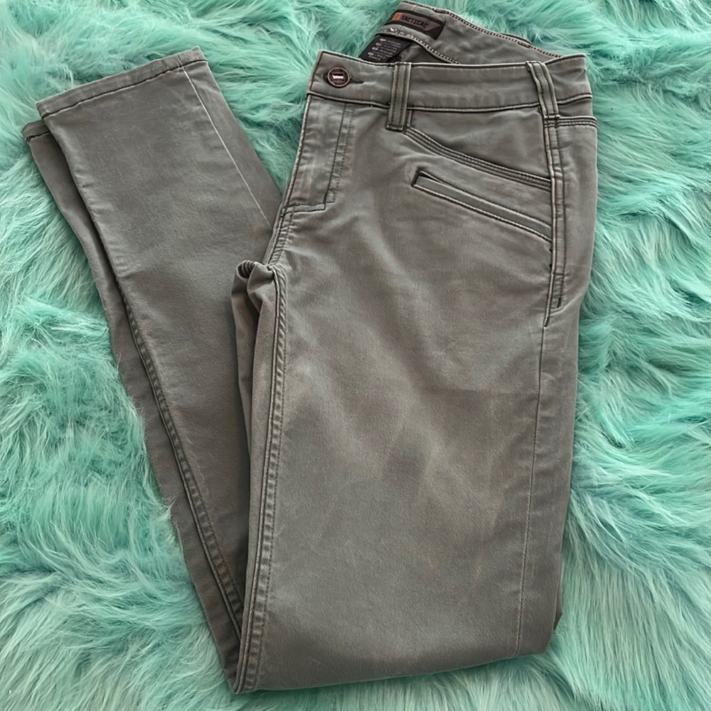 5.11 Tactical Women's Pants in Olive Green